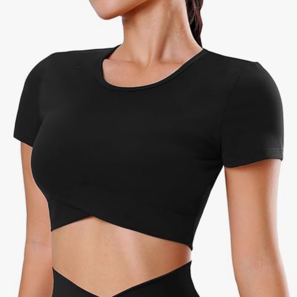 Amazon Black Women's Crop Top